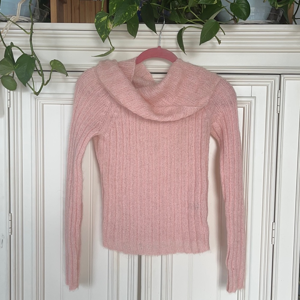 The Limited pink turtle neck sweater